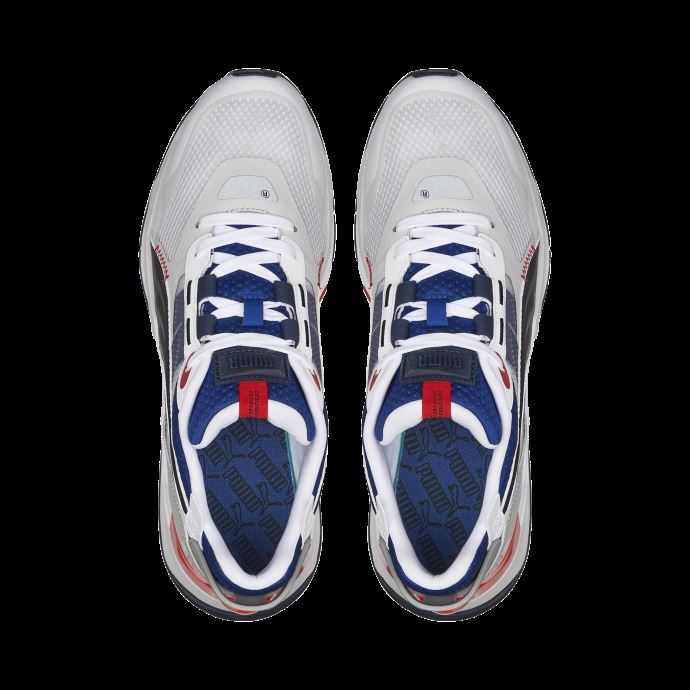 Puma Canada Baskets Mirage Sport Tech Blanc-bleu Flamboyant
