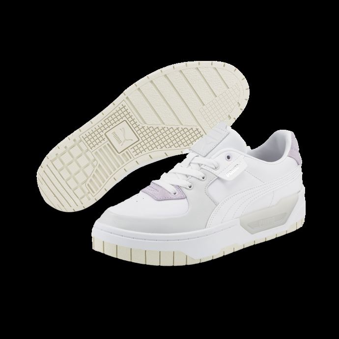 Puma Canada Blanc-nimbus Cloud-whisper Blanc Cali Dream Baskets Pour Femmes