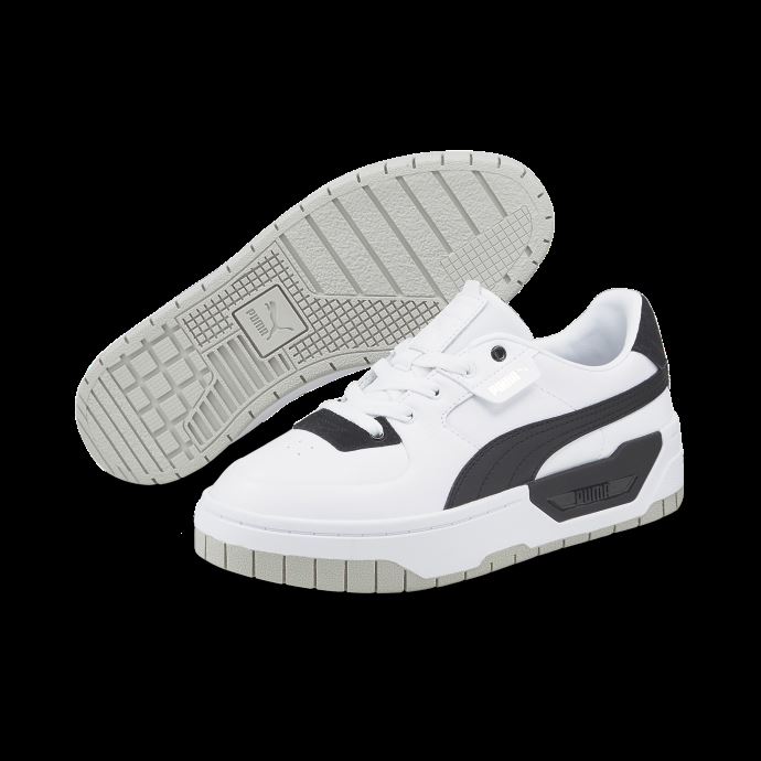 Baskets Puma Canada Cali Dream Pour Femmes Blanc-noir-gris Violet