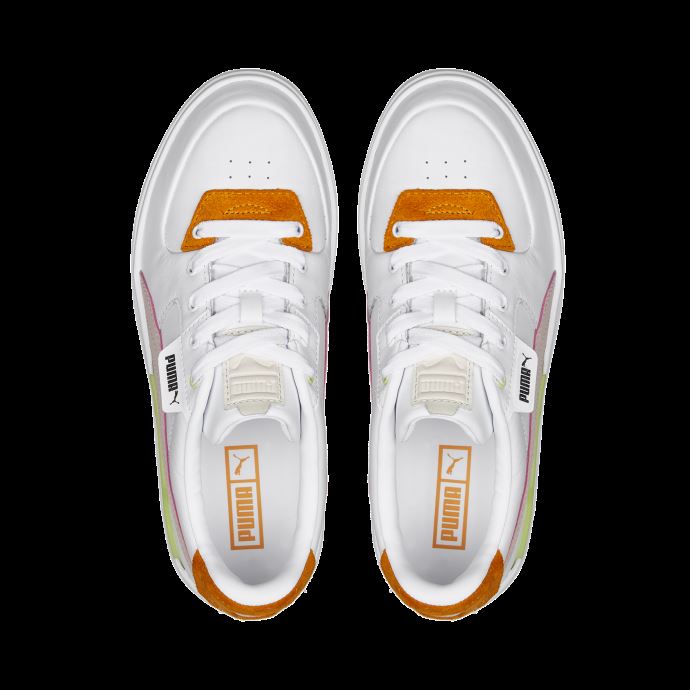 Puma Canada Chuchoter Blanc-island Rose Cali Dream Baskets Pour Femme
