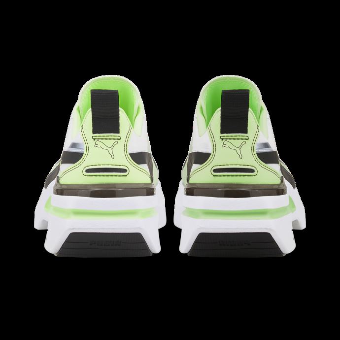 Baskets Kosmo Rider Pour Femmes White-fizzy Lime Puma Canada
