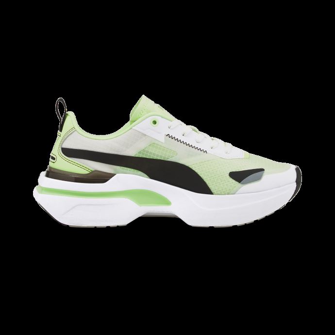 Baskets Kosmo Rider Pour Femmes White-fizzy Lime Puma Canada
