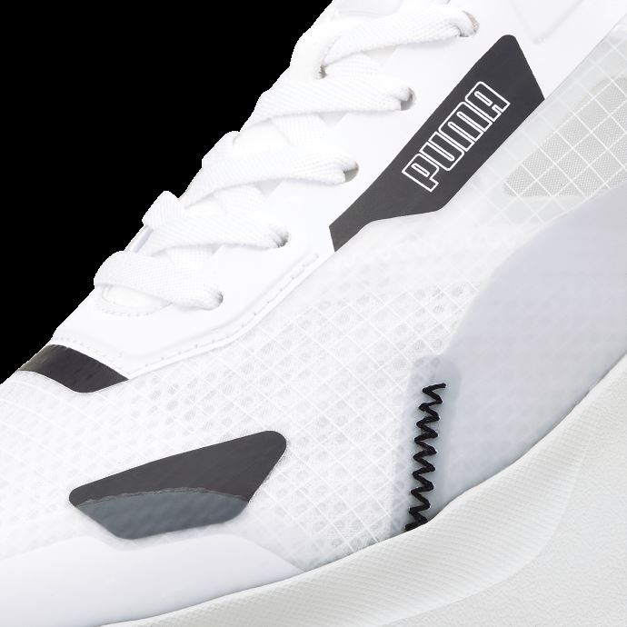 Baskets Femme Kosmo Rider Puma Canada Blanc-gris Glacier
