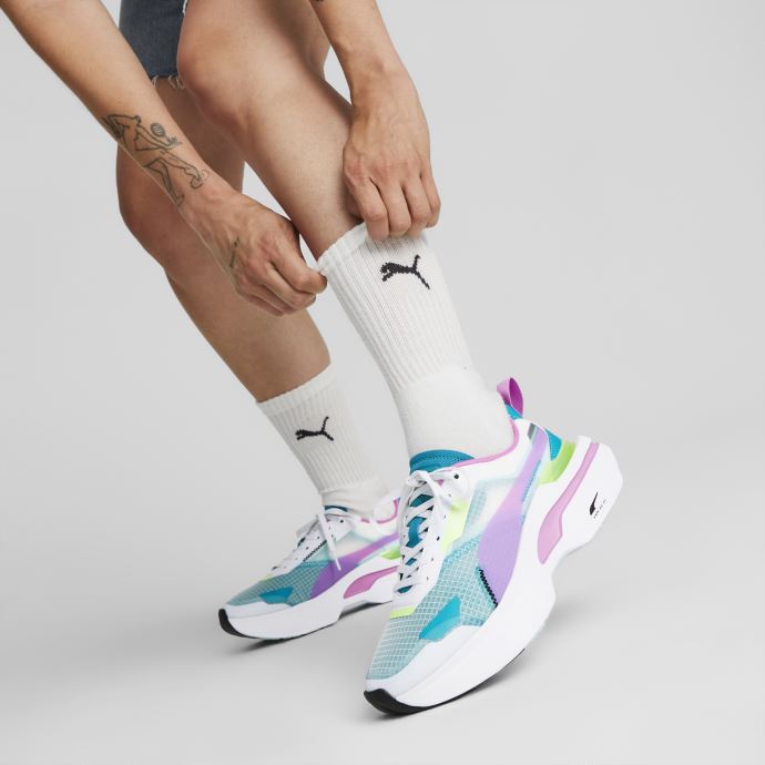 Baskets Aqua Kosmo Rider Blanc Clair Pour Femmes Puma Canada
