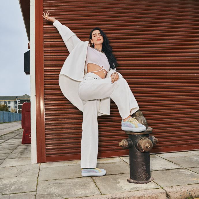 Puma Canada Daim Mayu Rare Baskets Femme Ice Flow-blanc-nimbus Cloud
