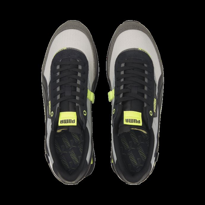 Future Rider Displaced Trainers Gris Violet-Noir-Lime Squeeze Puma Canada
