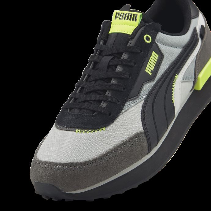 Future Rider Displaced Trainers Gris Violet-Noir-Lime Squeeze Puma Canada
