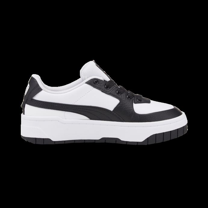 Puma Canada Cali Dream Lth Baskets Femme Noir Blanc
