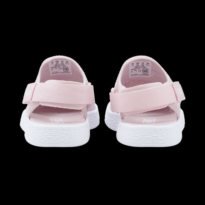 Baskets D'été Light-flex Rose Craie Et Blanc Pour Enfants Puma Canada
