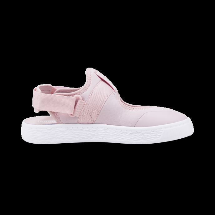 Baskets D'été Light-flex Rose Craie Et Blanc Pour Enfants Puma Canada
