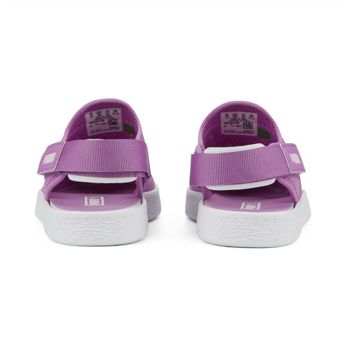 Puma Canada Light-flex été Petites Chaussures Pour Enfants Mauve Pop-blanc
