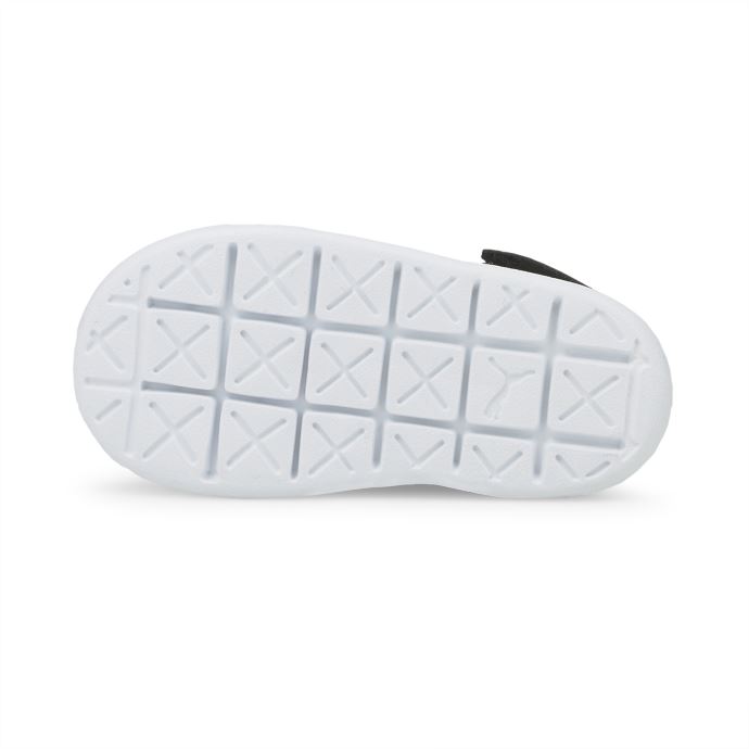 Puma Canada Light-flex Chaussures D'été Pour Tout-petits Noir-blanc
