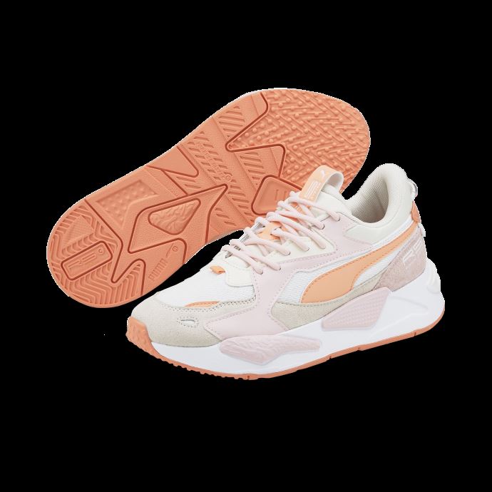 Rs-z Reinvent Baskets Pour Femmes Puma Canada Pristine-chalk Rose