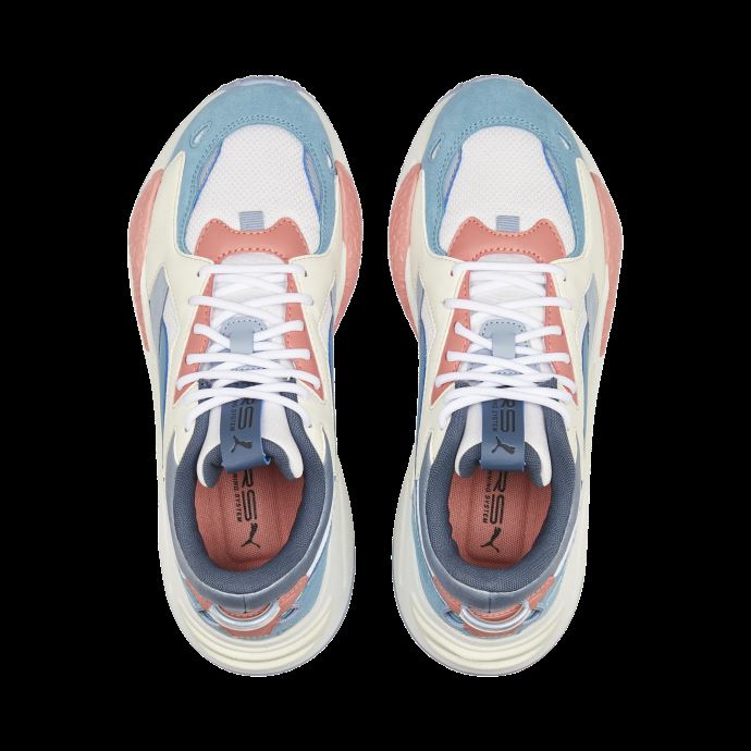 Rs-z Reinvent Baskets Femme Puma Canada White-dusty Aqua
