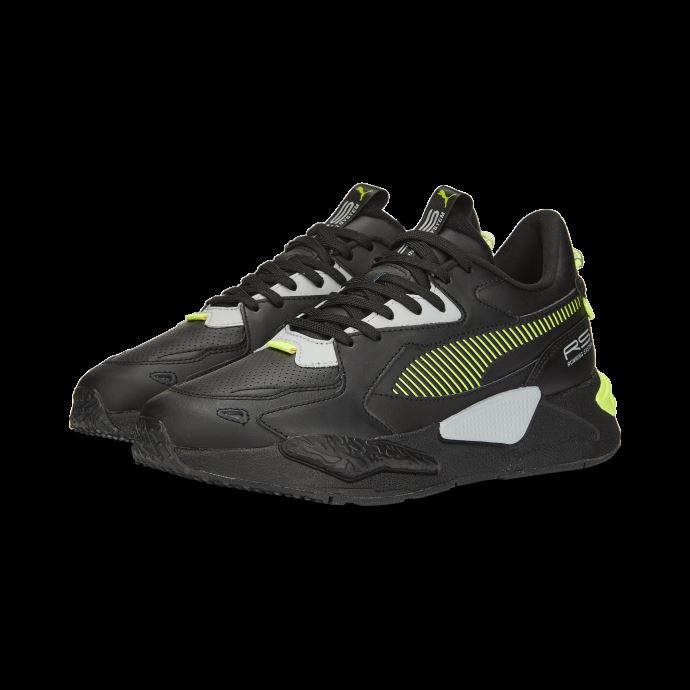 Baskets Rs-z Lth Puma Canada Black-lime Squeeze
