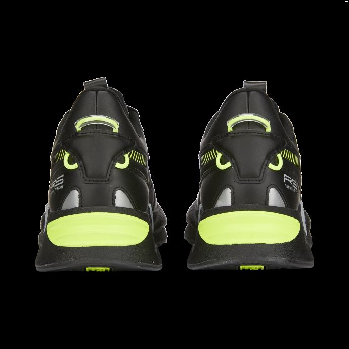 Baskets Rs-z Lth Puma Canada Black-lime Squeeze
