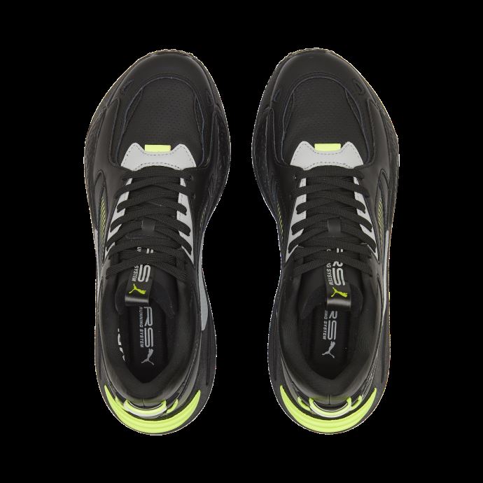 Baskets Rs-z Lth Puma Canada Black-lime Squeeze
