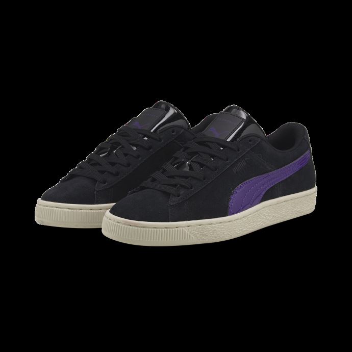 Baskets Puma Canada X Batman Catwoman En Daim Noir Héliotrope Pour Femme
