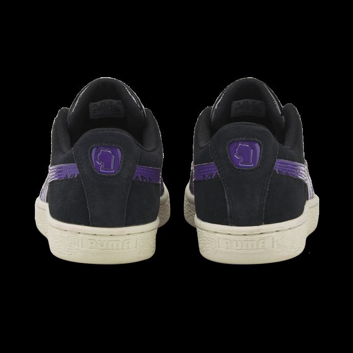 Baskets Puma Canada X Batman Catwoman En Daim Noir Héliotrope Pour Femme

