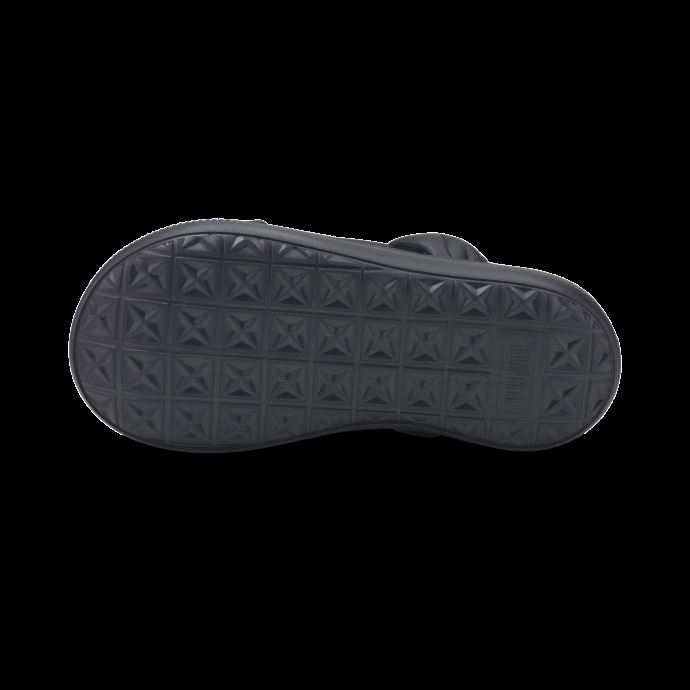 Puma Canada Sandales Mayu D'été En Daim Noir-blanc Pour Femme
