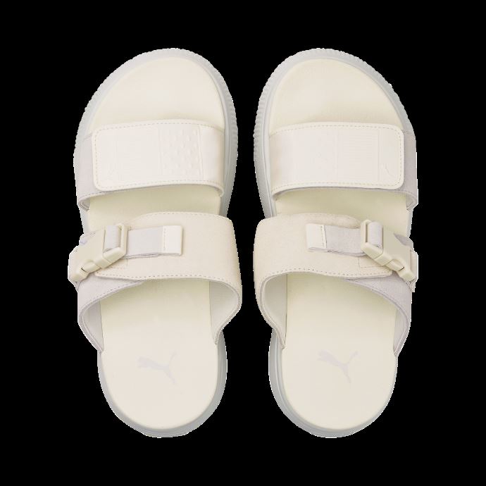 Sandales En Daim Mayu Pour Femmes Puma Canada Nimbus Cloud-pristine
