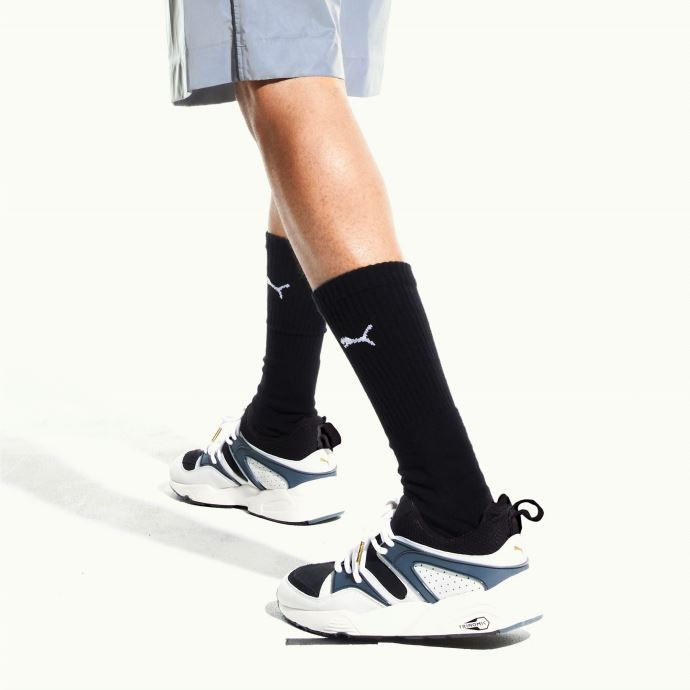 Noir-ardoise-whisper Blanc Baskets Premium Blaze Of Glory Puma Canada
