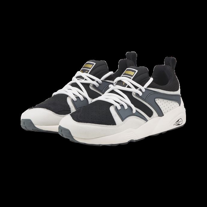 Puma Canada Blaze Of Glory Baskets Premium Noir-ardoise-whisper Blanc