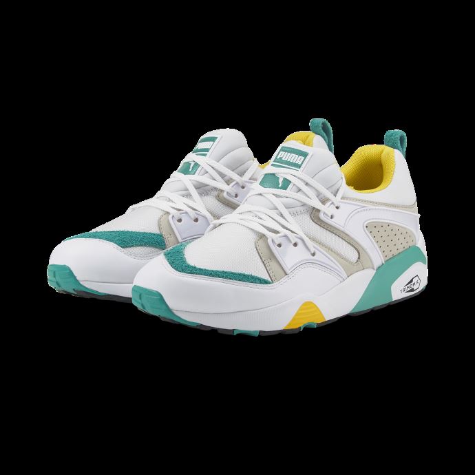 Baskets Rétro Blaze Of Glory Blanc-gris Violet-spectra Vert Puma Canada