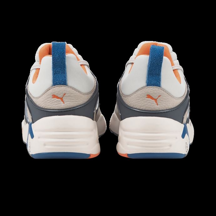 Puma Canada Blaze Of Glory Baskets Rétro Gris Violet-harbor Mist-blue
