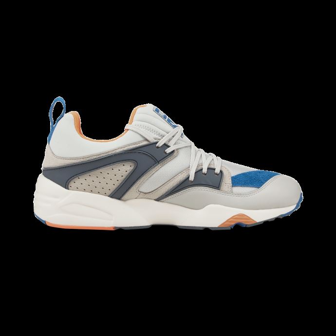 Puma Canada Blaze Of Glory Baskets Rétro Gris Violet-harbor Mist-blue
