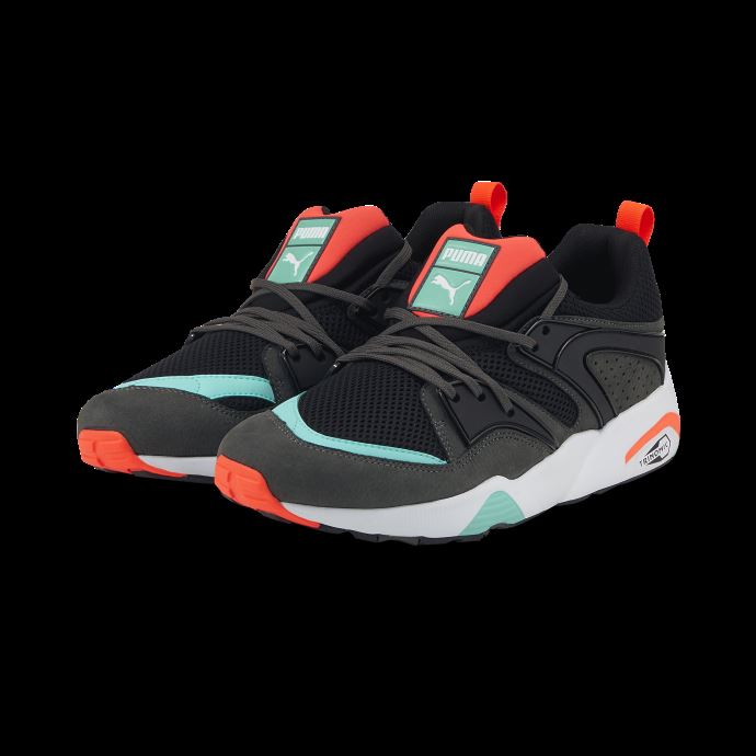 Blaze of Glory "Reverse Classics" Sneakers Black-Steel Gray-Fiery Coral Puma Canada