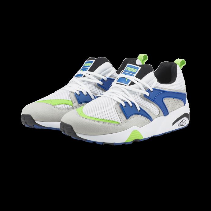 Puma Canada Blaze of Glory "Reverse Classics" Sneakers White-Black-Snorkel Blue
