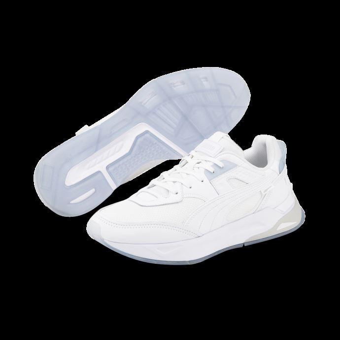 Blanc-gris Violet Mirage Sport Contrast Baskets Unisexes Puma Canada