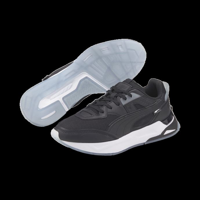 Mirage Sport Contrast Baskets Unisexes Puma Canada Noir-blanc