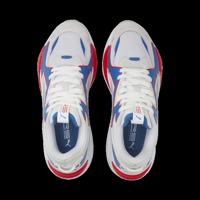 Puma Canada Blanc-vallarta Bleu-rouge Rs-z Contour Formateurs
