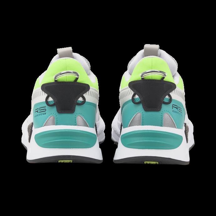 Baskets Puma Canada White-harbor Mist-spectra Vertes Rs-z Core Trainers
