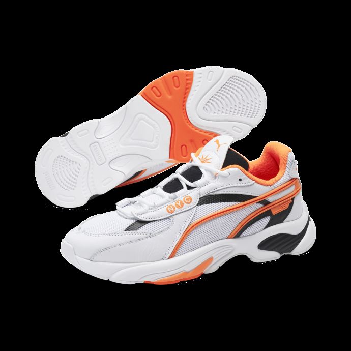Baskets Puma Canada Nyc Rs-connect Blanc-orange Glow-ivoire Glow