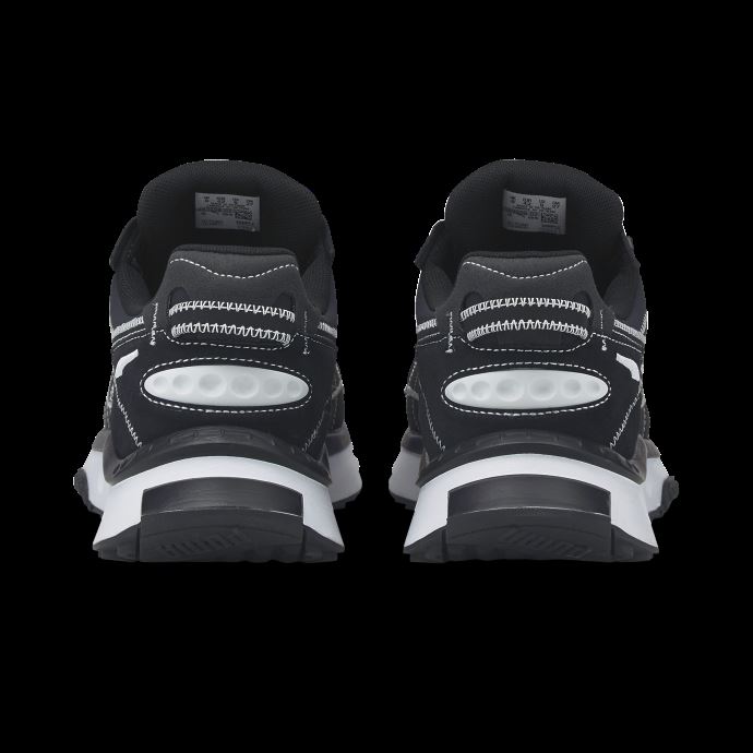 Baskets Brodées Puma Canada Wild Rider Noir Et Blanc
