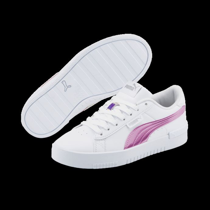 Jada Holo Baskets Jeunesse Puma Canada Blanc-blanc-argent