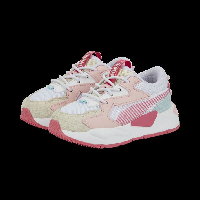 Rs-z Top Blanc-sunset Rose Baskets Pour Bébés à Fermeture Alternative Puma Canada