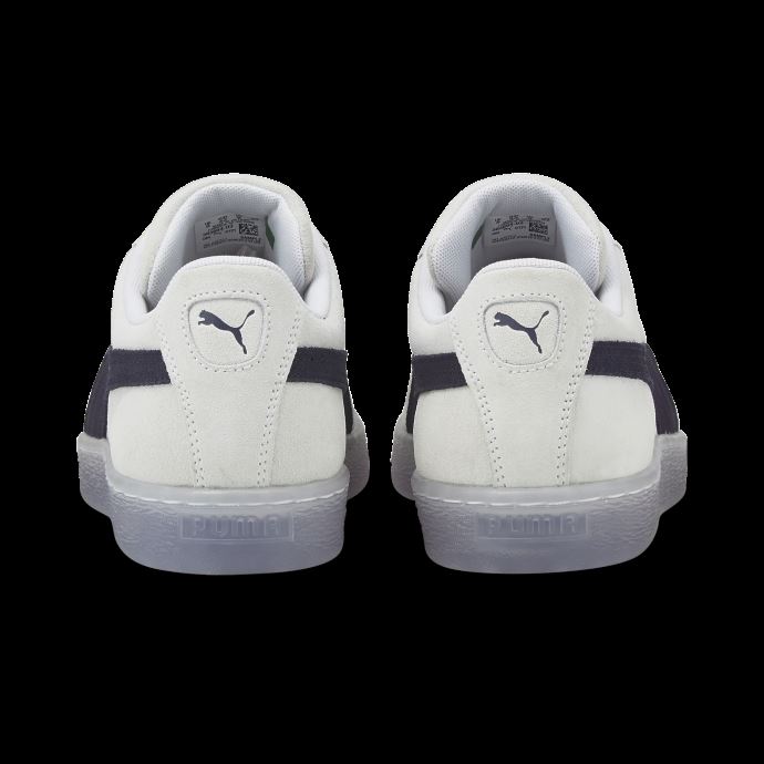 Baskets Translucides En Daim Blanc-bleu Minéral Puma Canada
