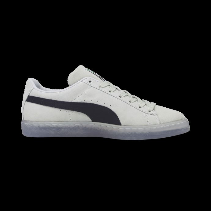 Baskets Translucides En Daim Blanc-bleu Minéral Puma Canada
