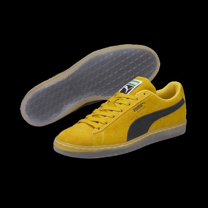 Baskets Suède Translucides Puma Canada Spectra Jaune-noir