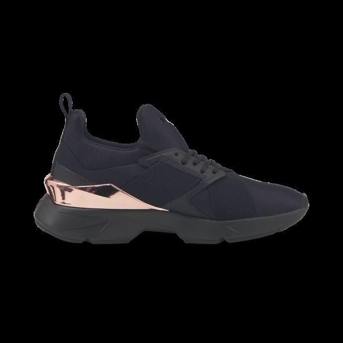 Puma Canada Muse X5 Metal Noir-or Rose Baskets Femme

