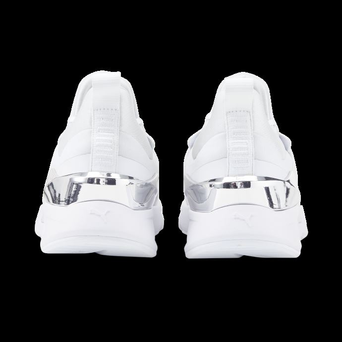 Basket Puma Canada Muse X5 Metal Blanc Argent Pour Femme
