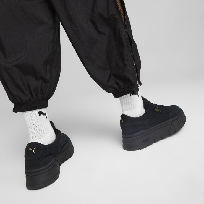 Puma Canada Mayze Stack Daim Baskets Femme Noir