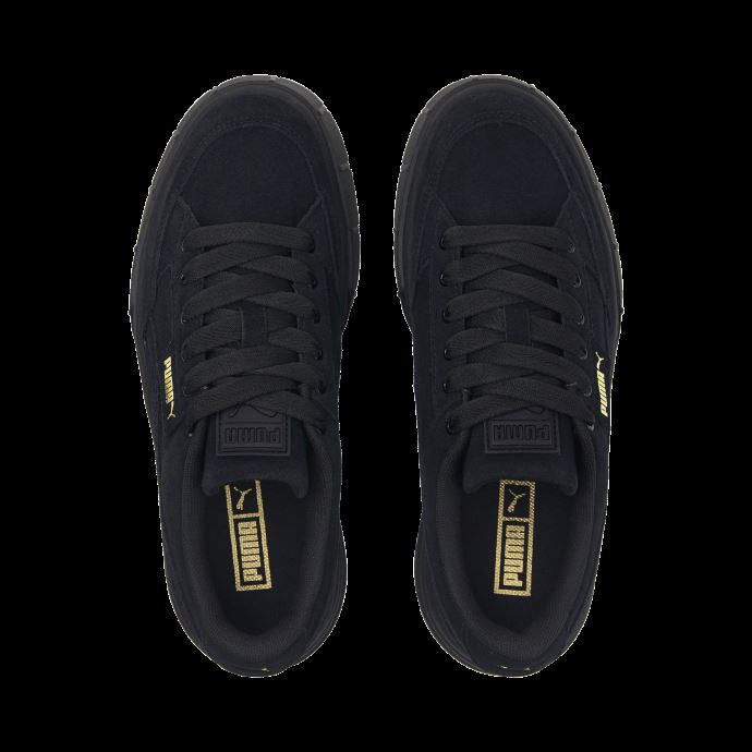 Puma Canada Mayze Stack Daim Baskets Femme Noir
