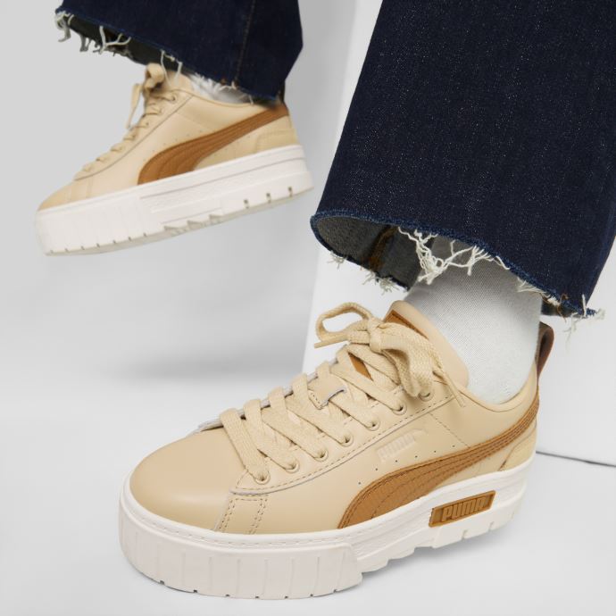 Baskets Puma Canada Mayze Luxe Sable Clair Pour Femmes
