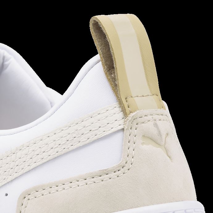 Baskets Puma Canada Mayze Luxe Blanc Kaki Pour Femmes
