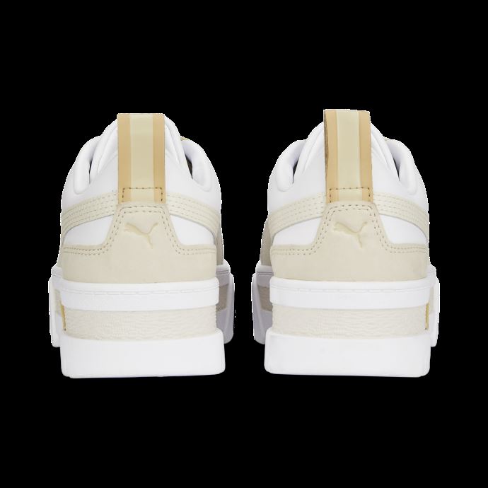 Baskets Puma Canada Mayze Luxe Blanc Kaki Pour Femmes
